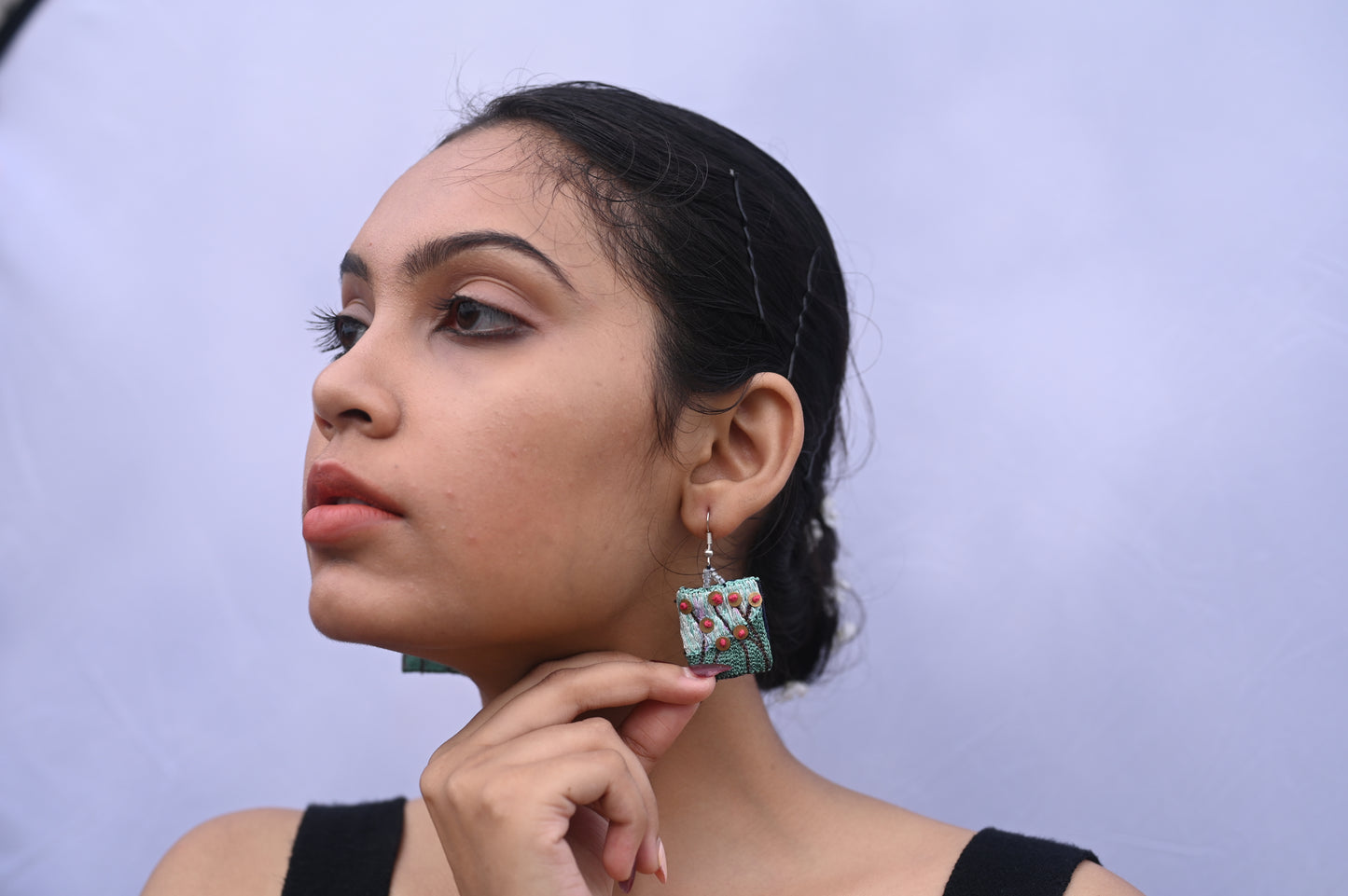 Verdure (lushy green) Earrings