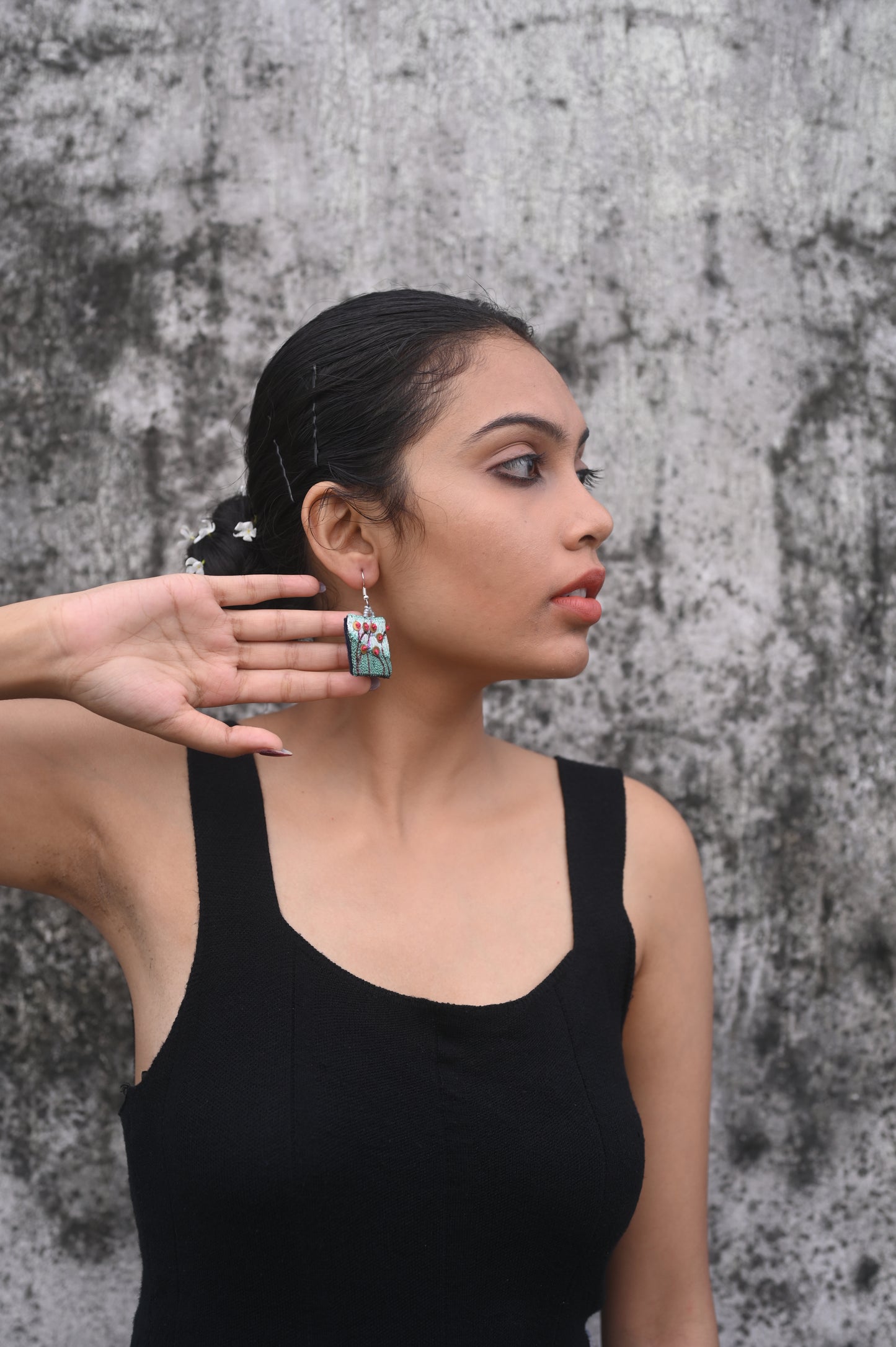 Verdure (lushy green) Earrings